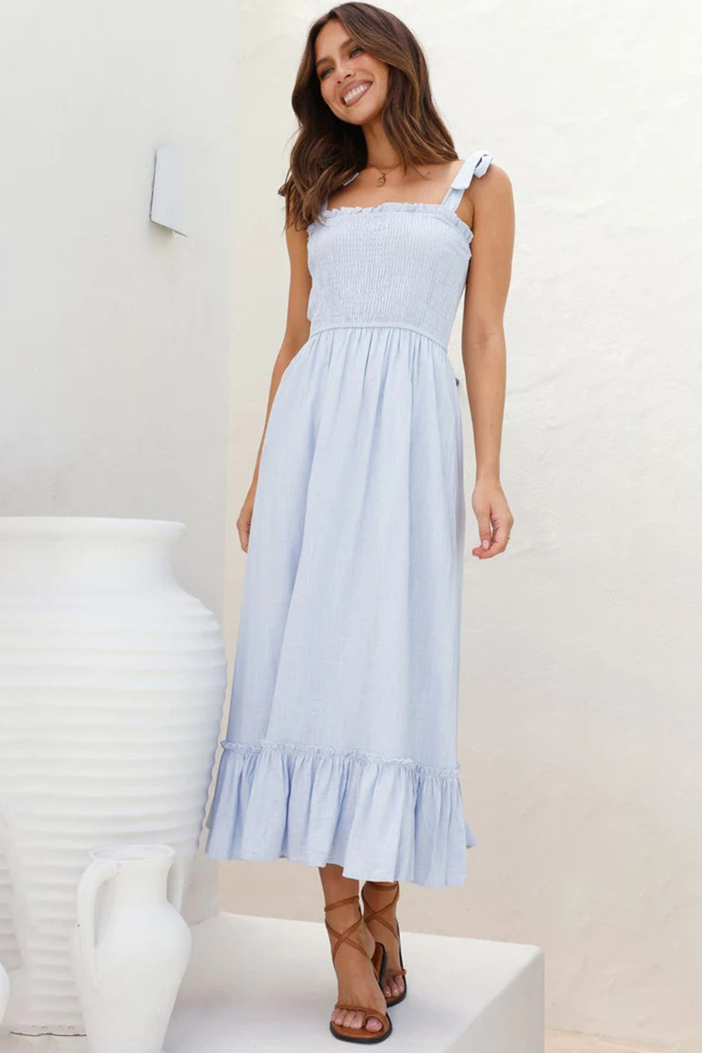 summer night out dresses Girls' Night Out Twist Feature Sequin Mini Dress Blush