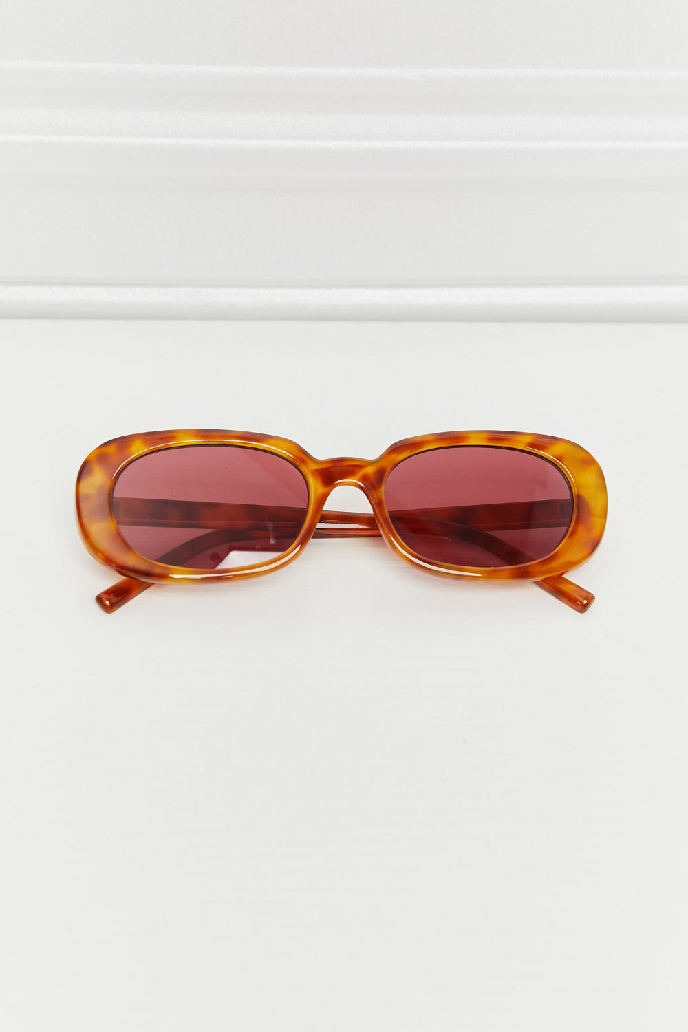 Eva Oval Full Rim UV400 Sunglasses Outback Sunset Orange | Rezortly