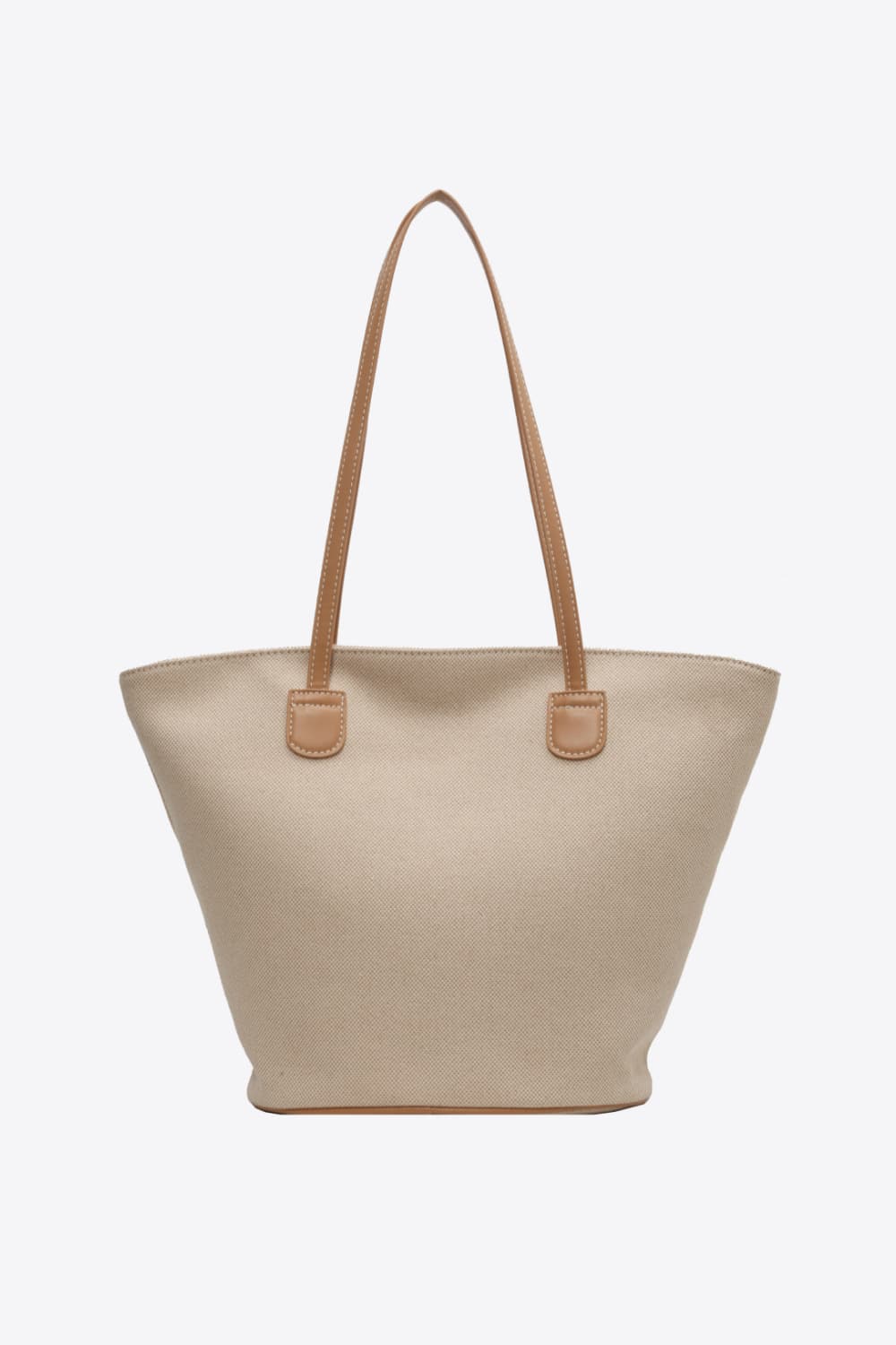 Sara Natural Canvas Tote Beach Bag | Rezortly