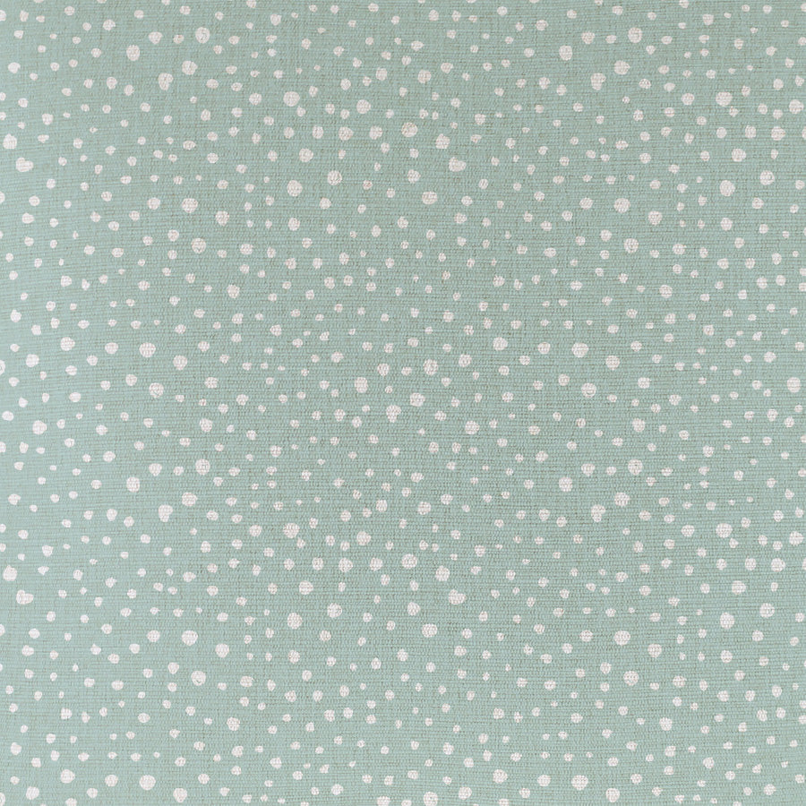 Lunar Pale Mint Spot-Coastal Fringe-Cushion Cover-35cm X 50cm