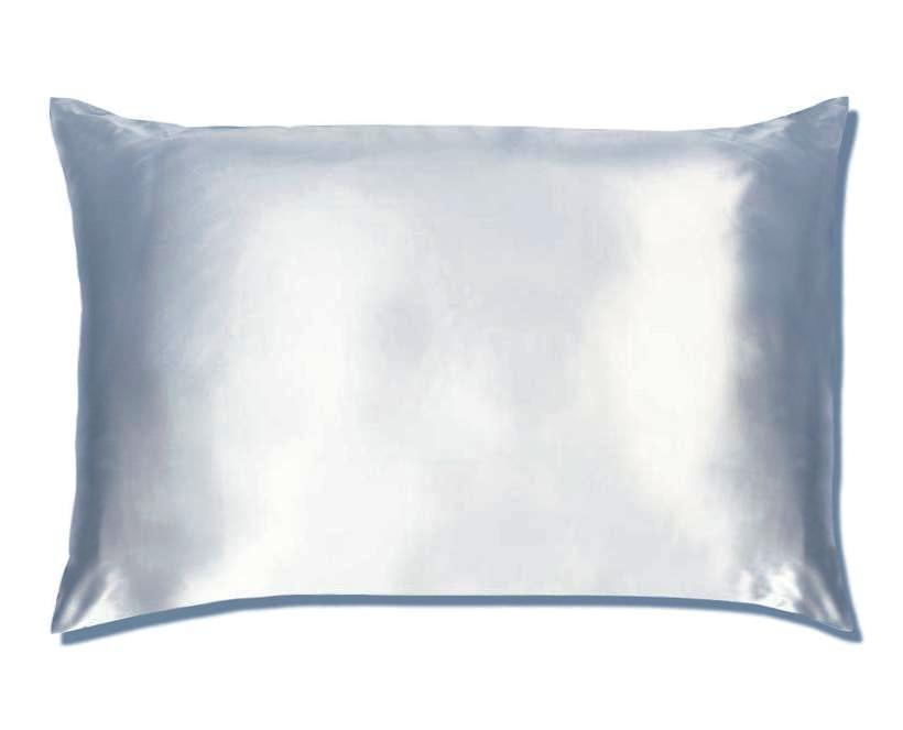 Silky 100% Silk Silver Pillowcase Pillowcase - Rezortly